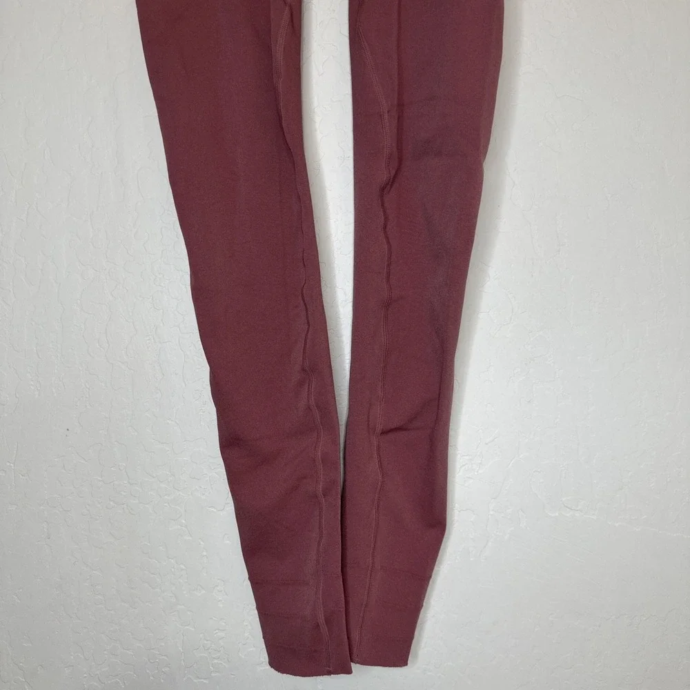 FABLETICS Sculptknit Leggings Womens Size Small Pink Green‎ High Waisted Pull On
